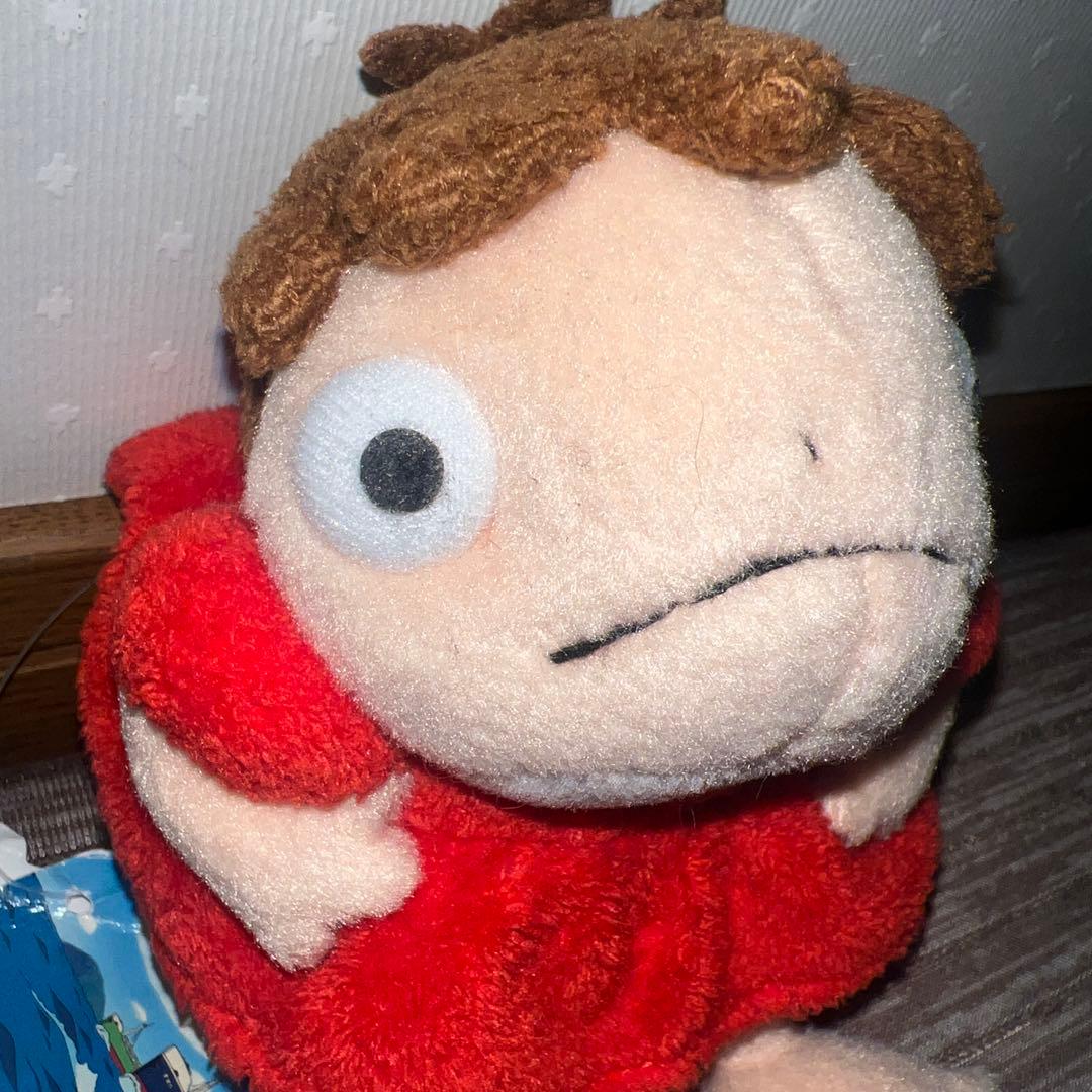 レア　崖の上のポニョ　ぬいぐるみ　半魚人　手のひらサイズ　ジブリ　15cm