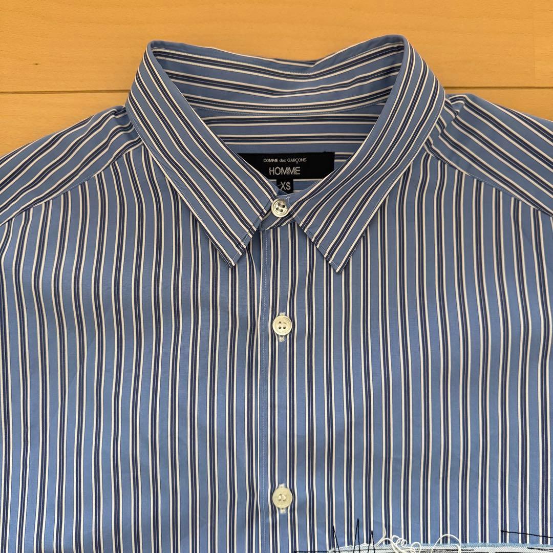 コムデギャルソンオム 綿オックスMIX Ralph Steadman シャツ