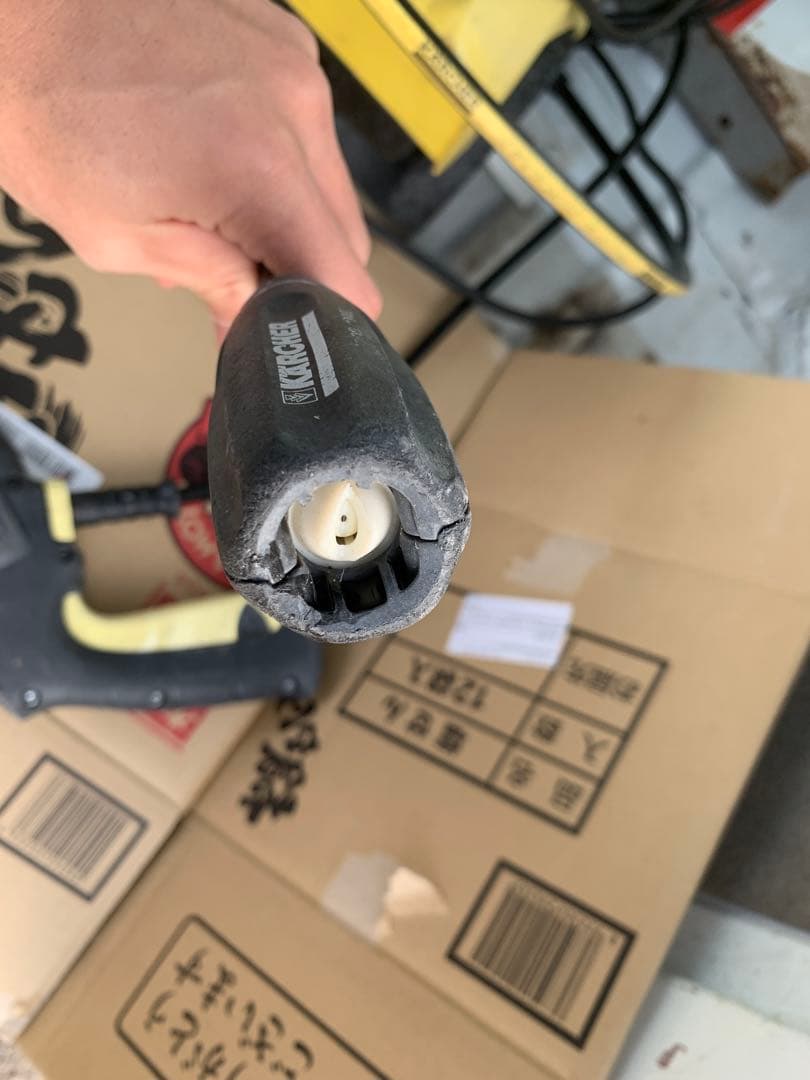 ジャンク品現状　ケルヒャー 高圧洗浄機 K3 サイレント　60HZ 動作品