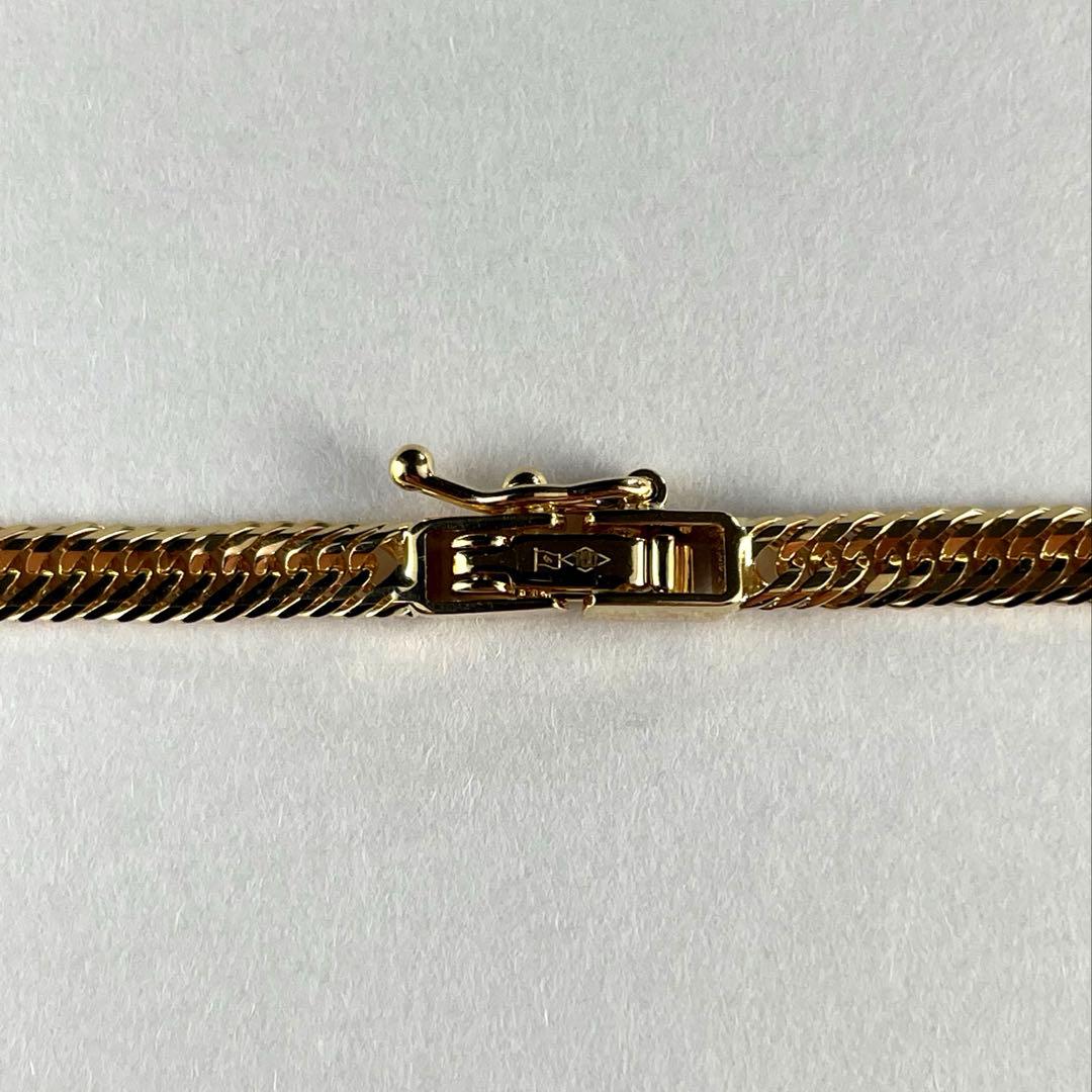 K18喜平ネックレス　18金チェーン　12面トリプル喜平ネックレス