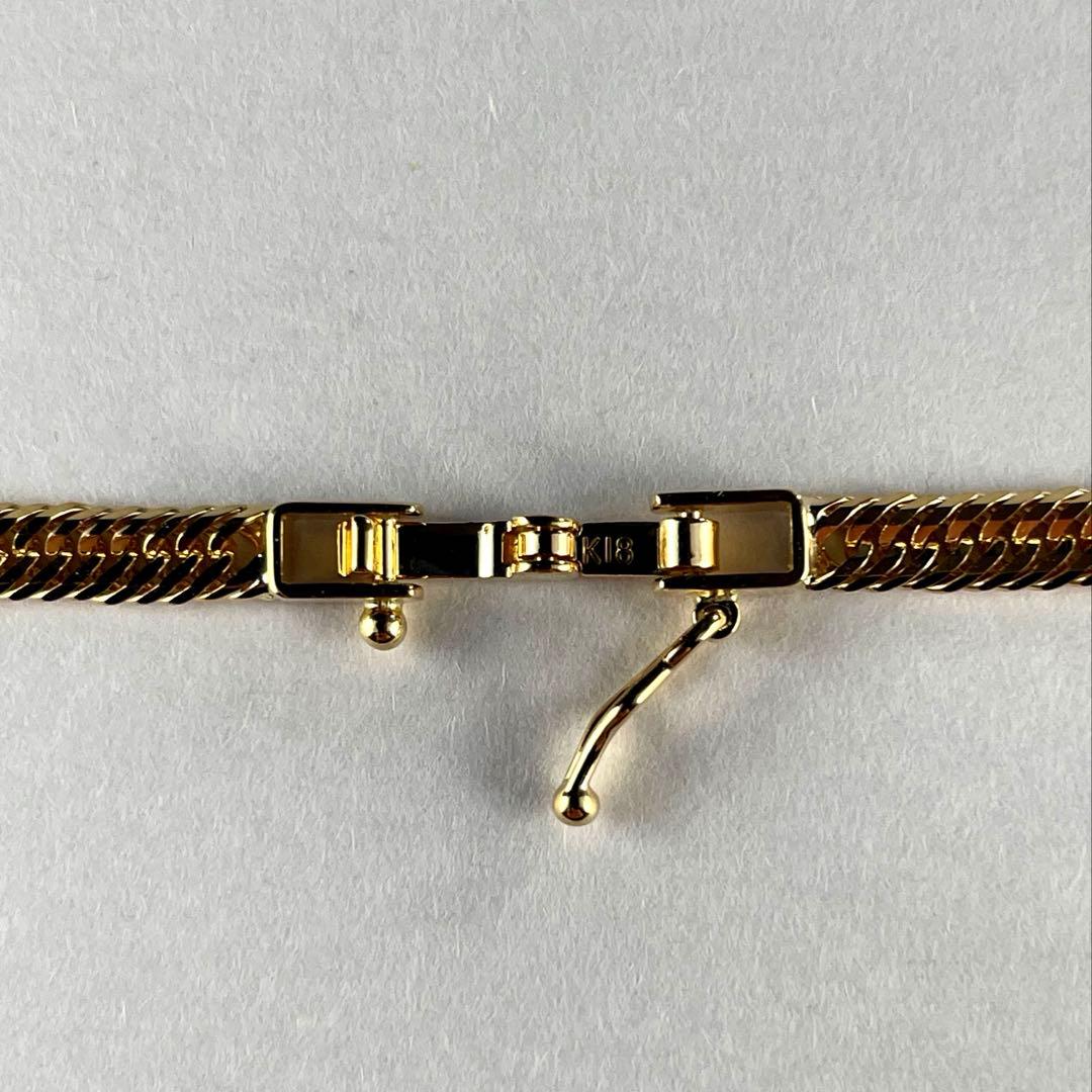 K18喜平ネックレス　18金チェーン　12面トリプル喜平ネックレス