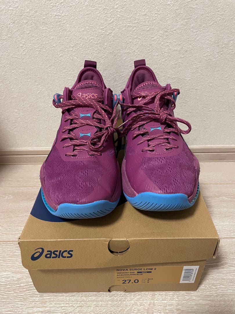 シューズ(男性用) ASICS NOVA SURGE LOW2 27.0cm