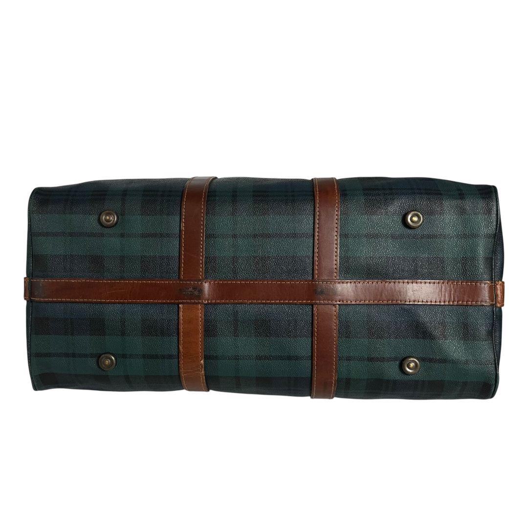 美品　ポロラルフローレン　ボストンバッグ　チェック　PVC 7