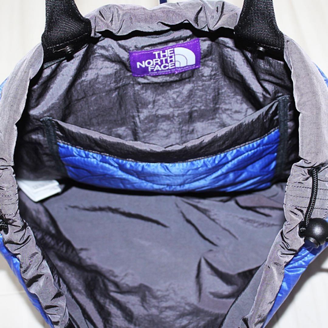 新品 Mノースフェイス パープルレーベル キルティング フィールド トートバッグ