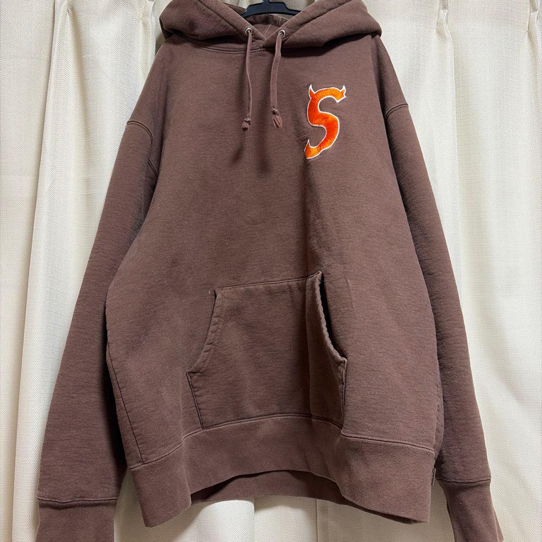 堀米雄斗着用シュプリーム デビル ツノ Sロゴ パーカー L