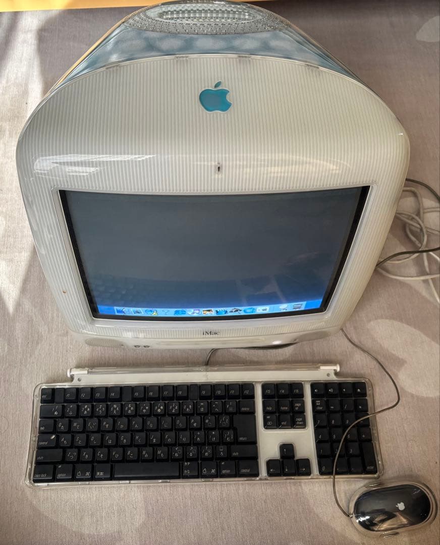 Apple iMac G3 Blue Dalmatian ブルーダルメシアン