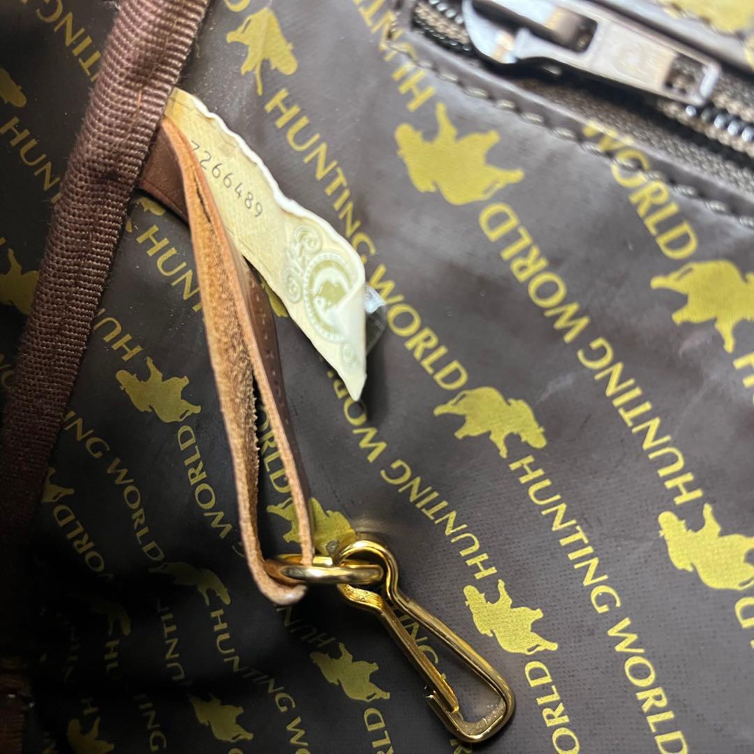 【美品】HUNTING WORLD サファリトゥデイ メッセンジャーバッグ