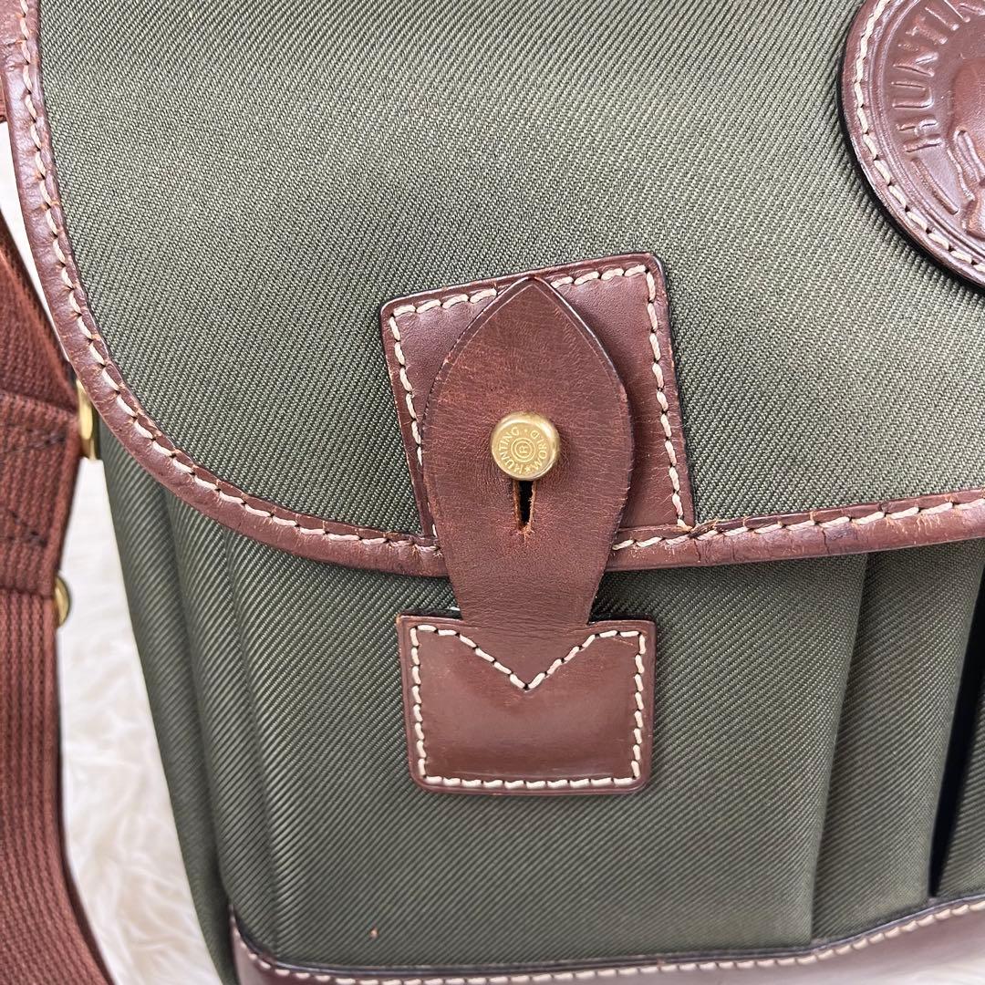 【美品】HUNTING WORLD サファリトゥデイ メッセンジャーバッグ