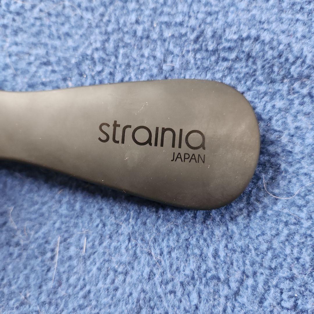 strainia ヘアブラシ・お手入れ用コームセット ブラック