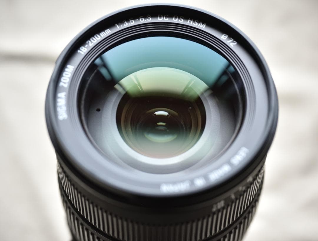 美品！SIGMA 18-200mm F3.5-6.3 DC OS HSM ニコン