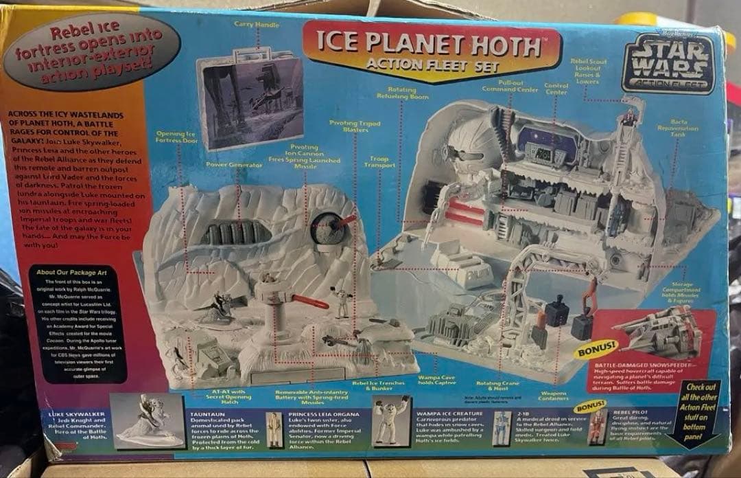 1995 ガルーブ/スターウォーズ アイスプラネットホス アクションフリート