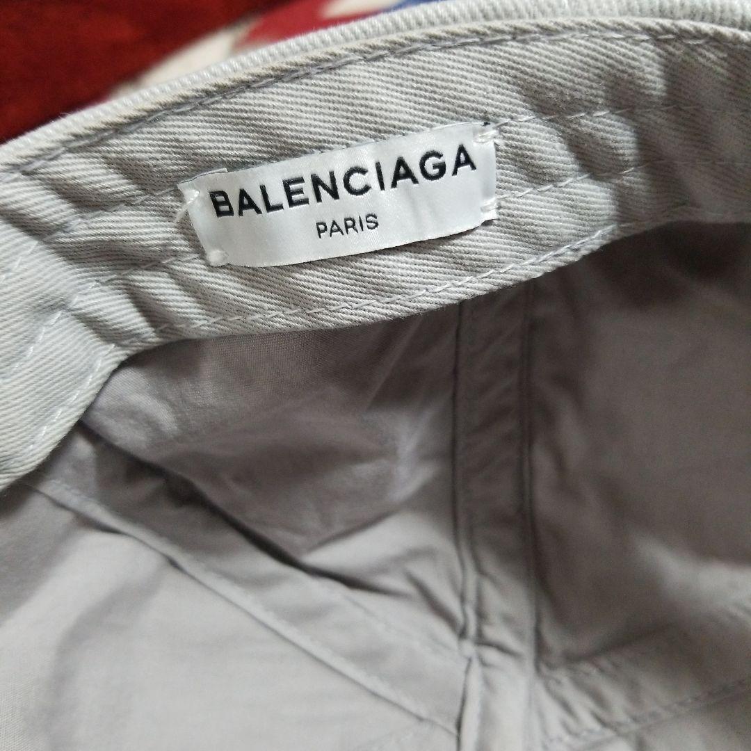 ☆最終お値下げ！BALENCIAGA ベースボールキャップ グレー☆