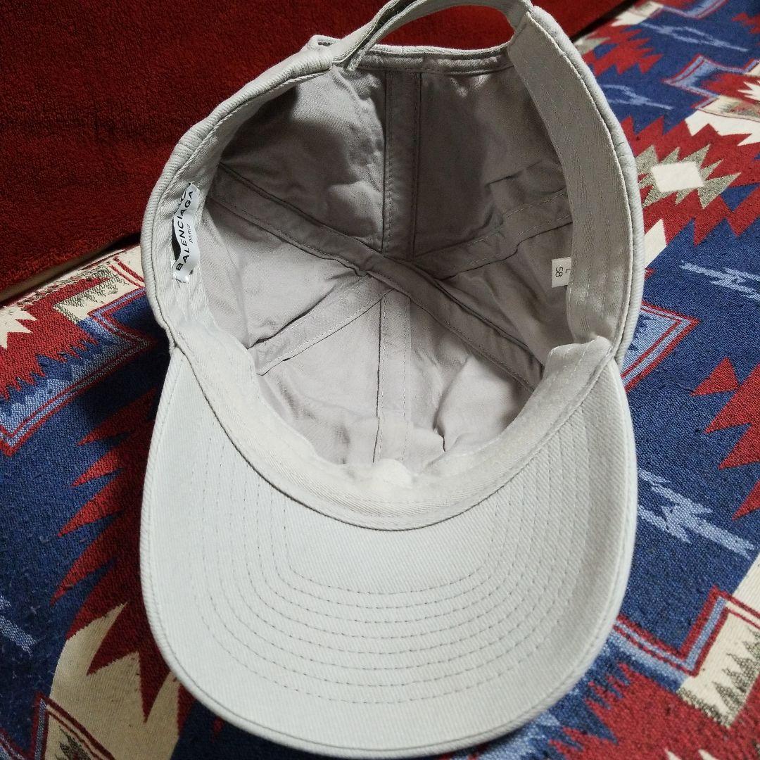 ☆最終お値下げ！BALENCIAGA ベースボールキャップ グレー☆