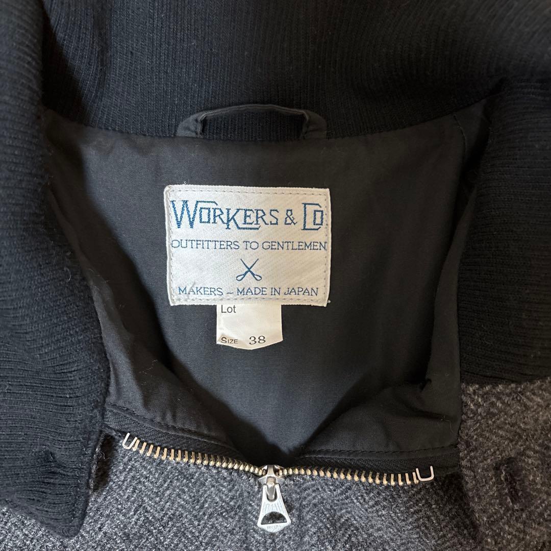 ジャケット・アウター WORKERS Harrington Jacket Grey 38