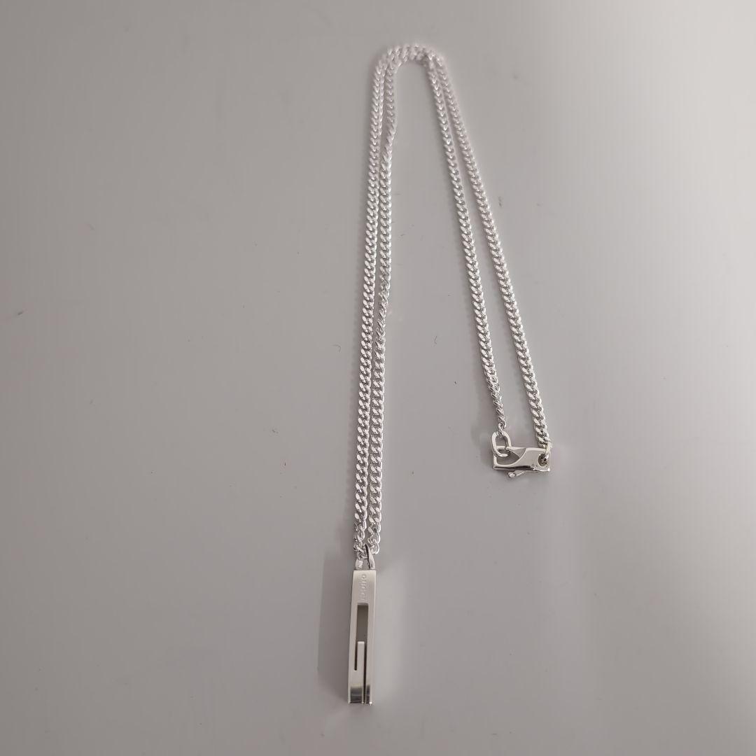 グッチ　Gプレートネックレス
