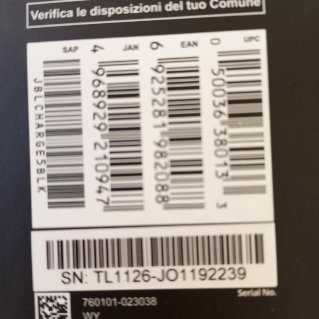 JBL CHARGE5 ブラック Bluetooth スピーカー 未開封品