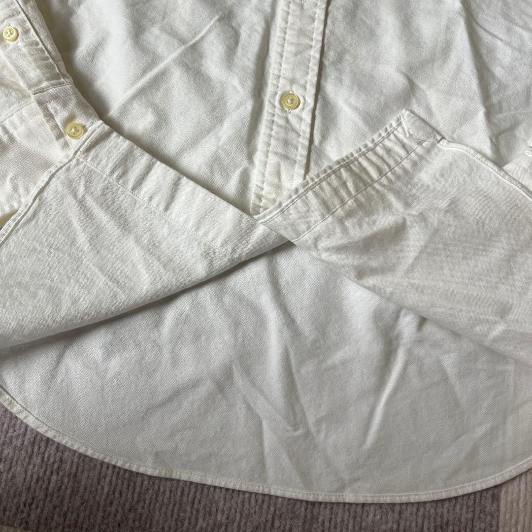 SALE‼️新品タグ付ポロラルフローレンオックスフォードシャツ白Sカスタムフィット