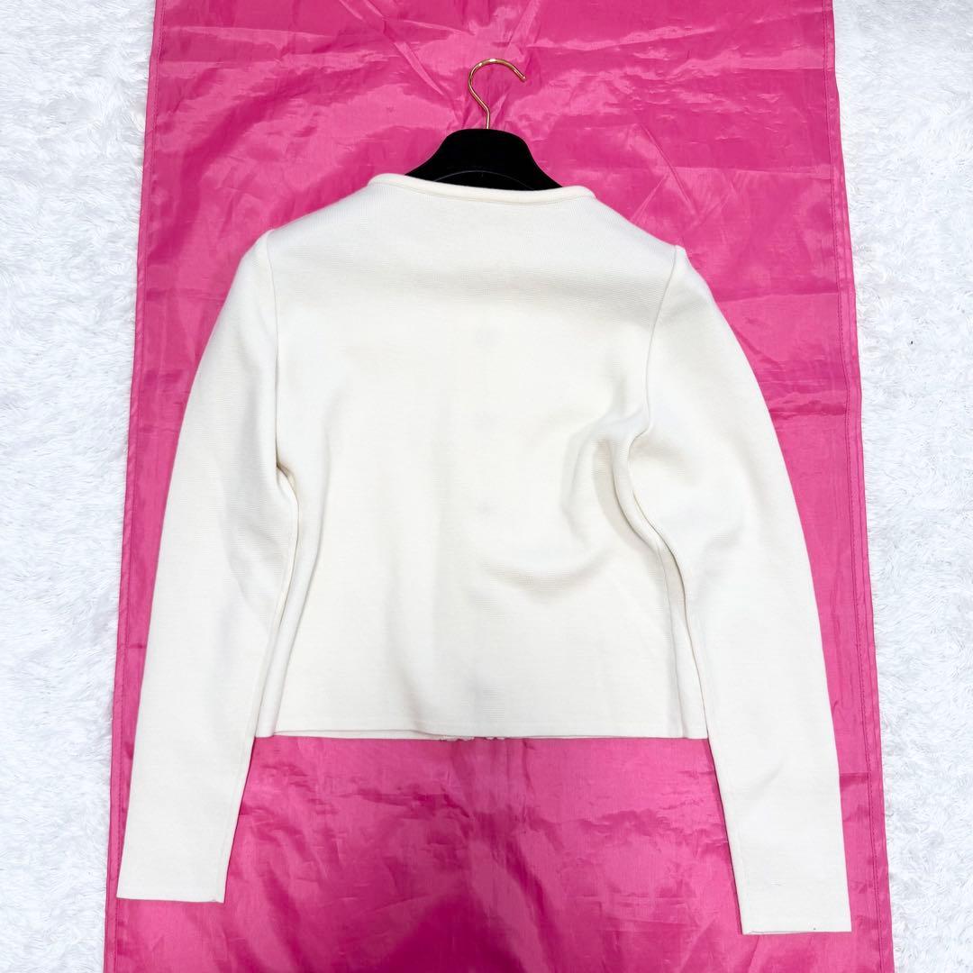 【極美品✨】マッキントッシュロンドン　パール装飾カーディガン　サイズ40