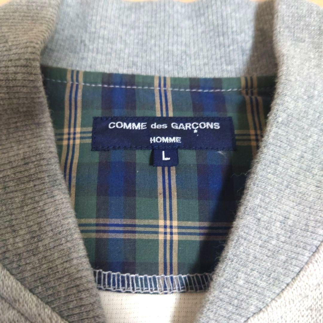 ●美品● コムデギャルソン オム 切替スウェットブルゾン