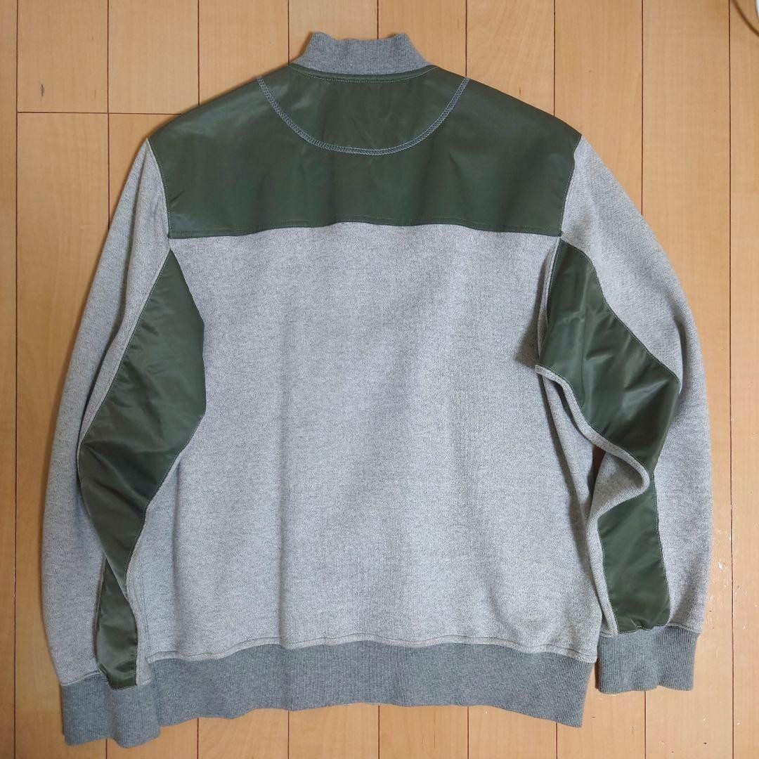 ●美品● コムデギャルソン オム 切替スウェットブルゾン