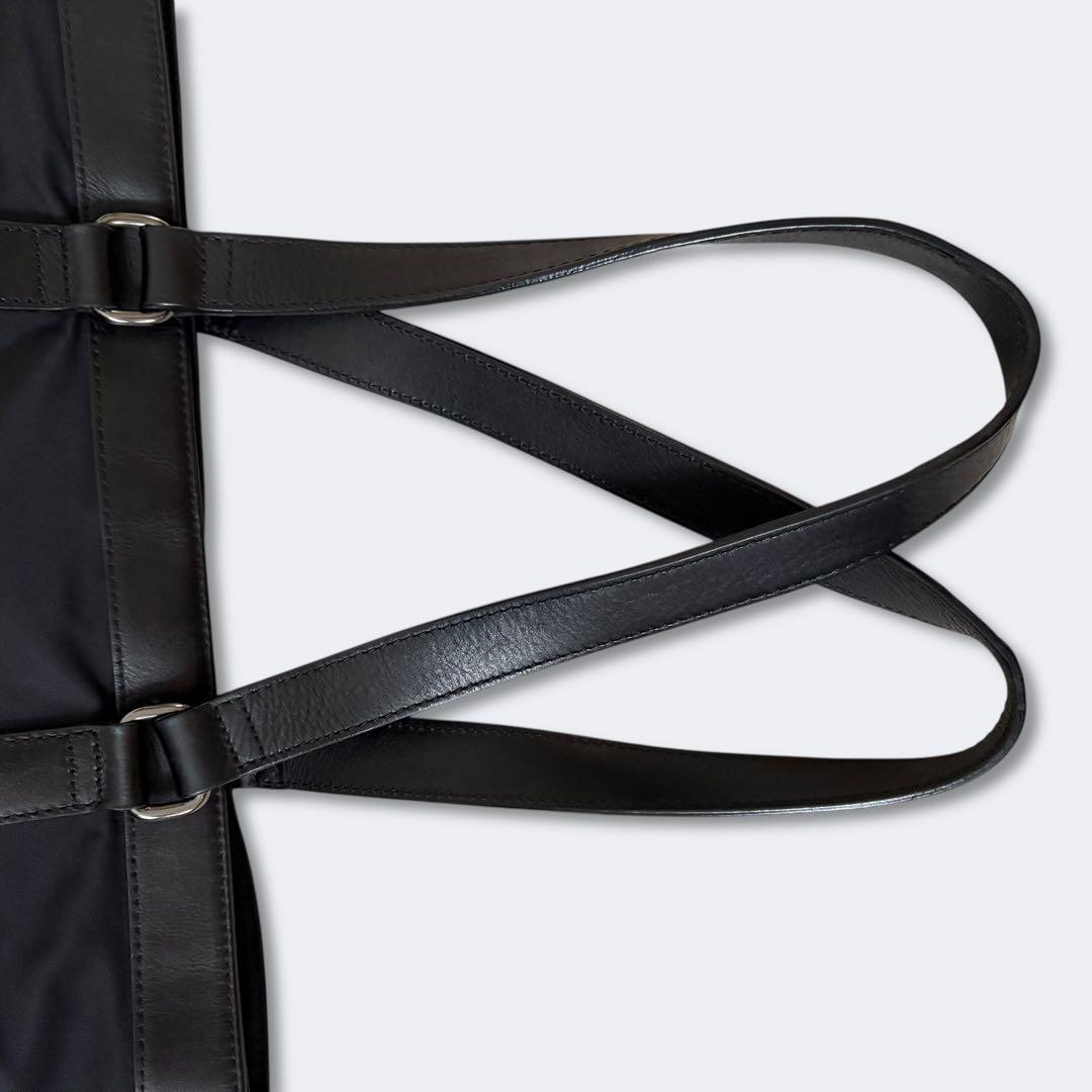 美品 バーバリーブラックレーベル ナイロン トートバッグ 肩掛け