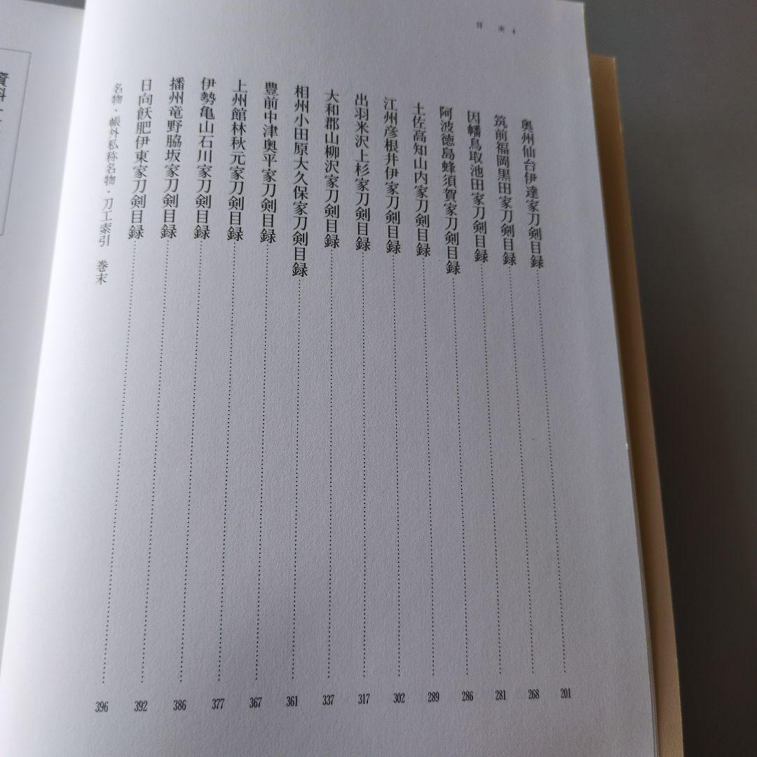 な*つ様 【古書】皇室・将軍家・大名家刀剣目録　福永酔剣