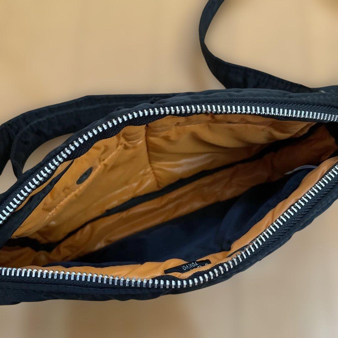 PORTER ブラック ショルダーバッグ