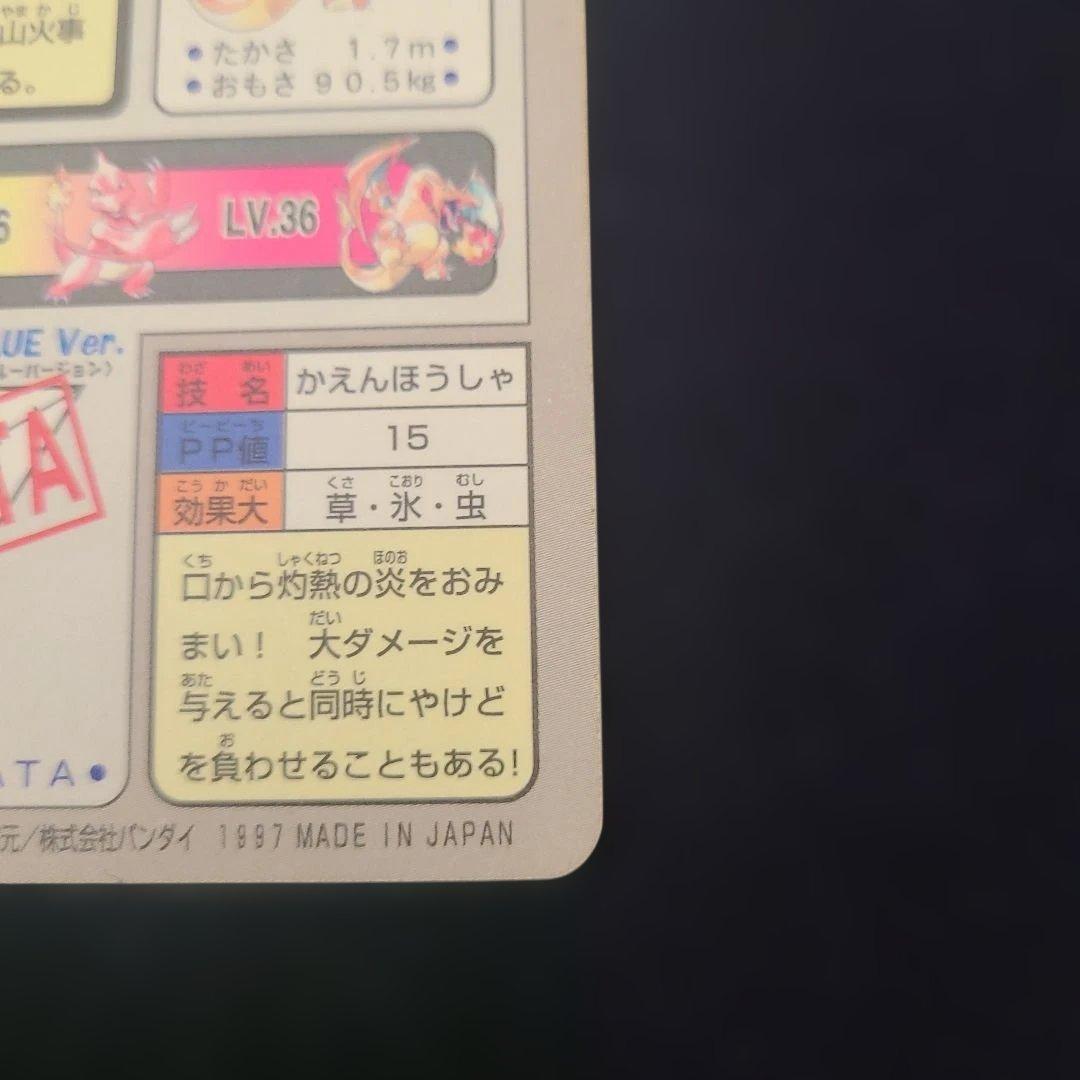 リザードン トレーディングカード FILE No.006