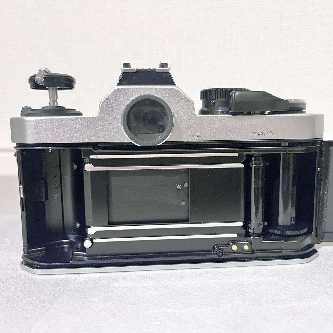 【極美品箱付】【3/23処分予定】レンズセットNikonNew FM2 シルバー