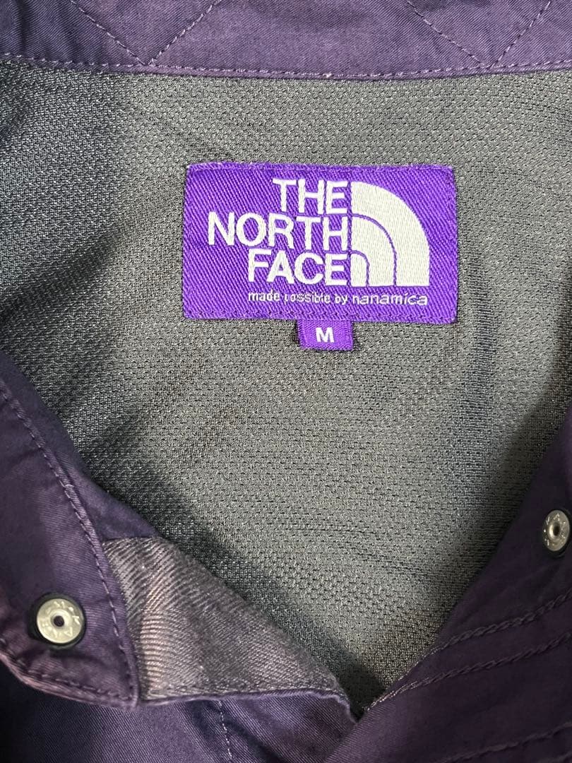 ノースフェイスパープルレーベル　ワークシャツ　M