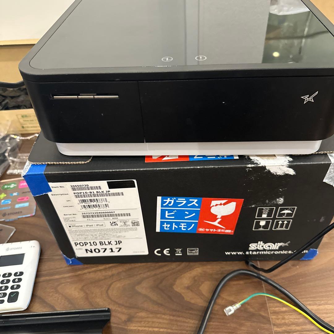 POP10 BLK JP & カードリーダー & 感熱ロール紙