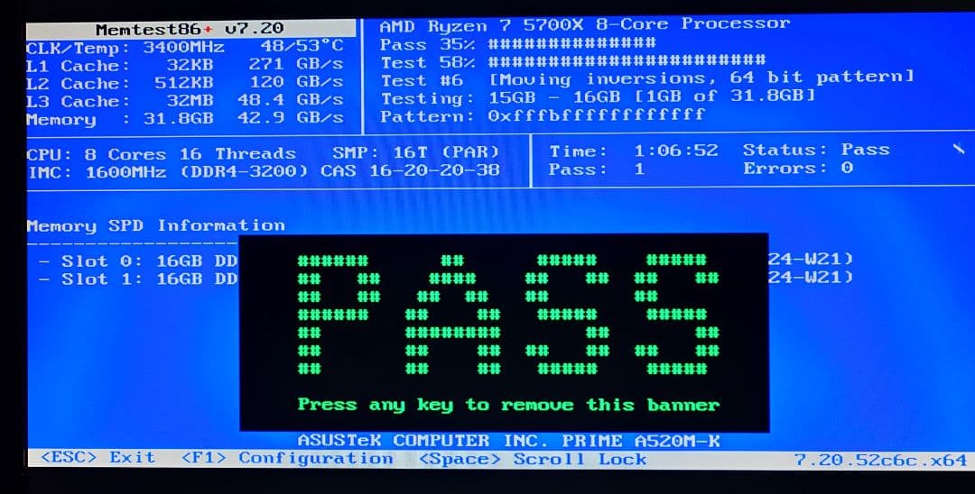 Crucial DDR4 Pro 3200 16GB×2 32GB 動作確認済