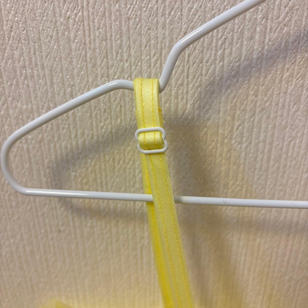 viviano チュール　キャミソール　黄色　ビスチェ アシメトップス　24ss