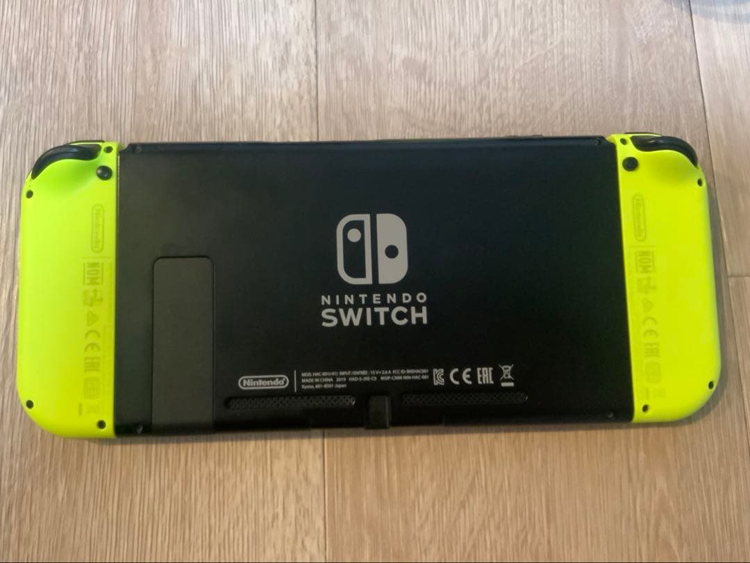 Nintendo Switch 本体 イエロー プロコン付 HDMIケーブル無し