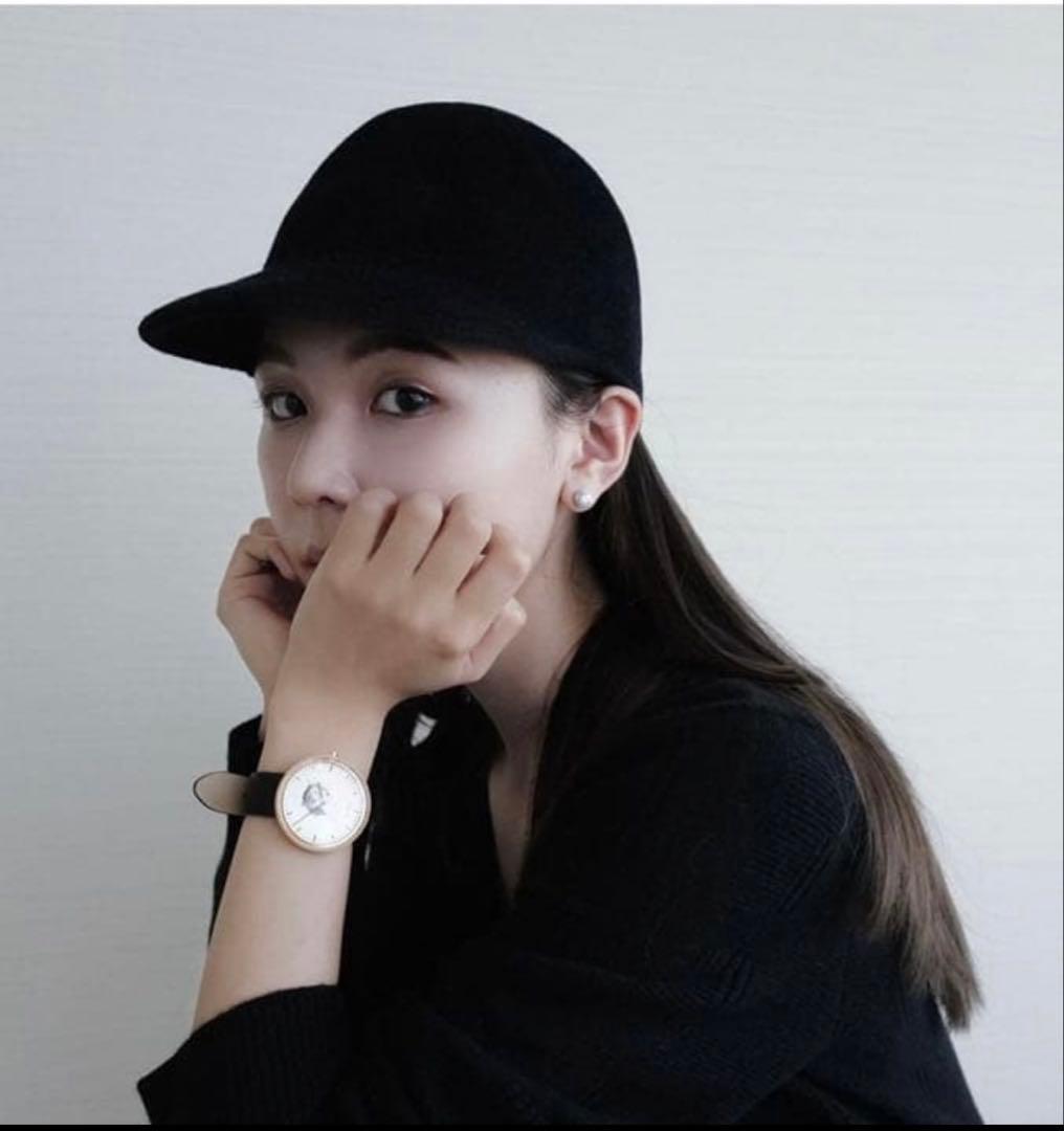 kijima takayuki ラビットファーフェルト ジョッキーキャップ