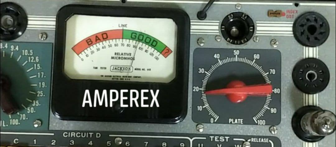 Amperex 6DJ8/ECC88 + 6922EH 真空管 4本セット