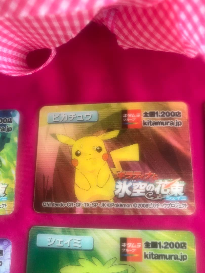 ポケモン氷空の花束劇場版❣️3D動くカード 9枚　希少価値高い❣️レア　日本製　新品
