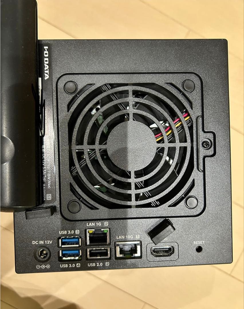 4TB 10GBLAN ４ベイNAS LAN DISK Z