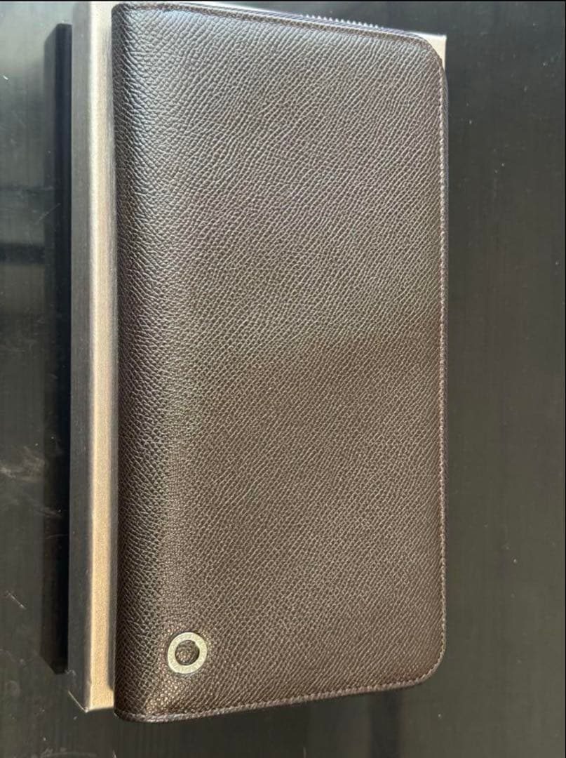 【最終価格】Bvlgari ダークブラウン 長財布
