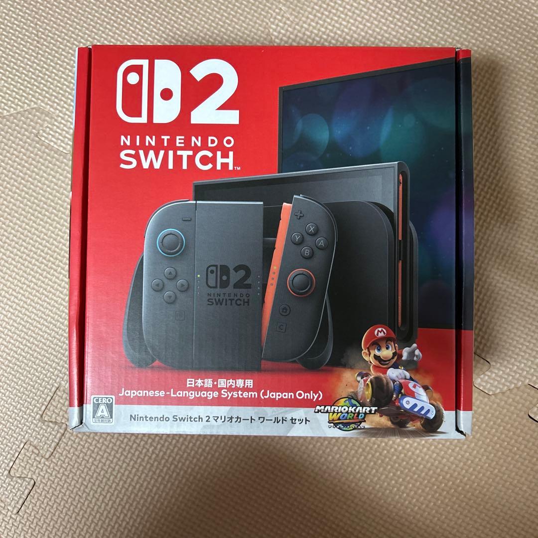 新品未使用レシートあり Nintendo Switch2 マリオカートワールド