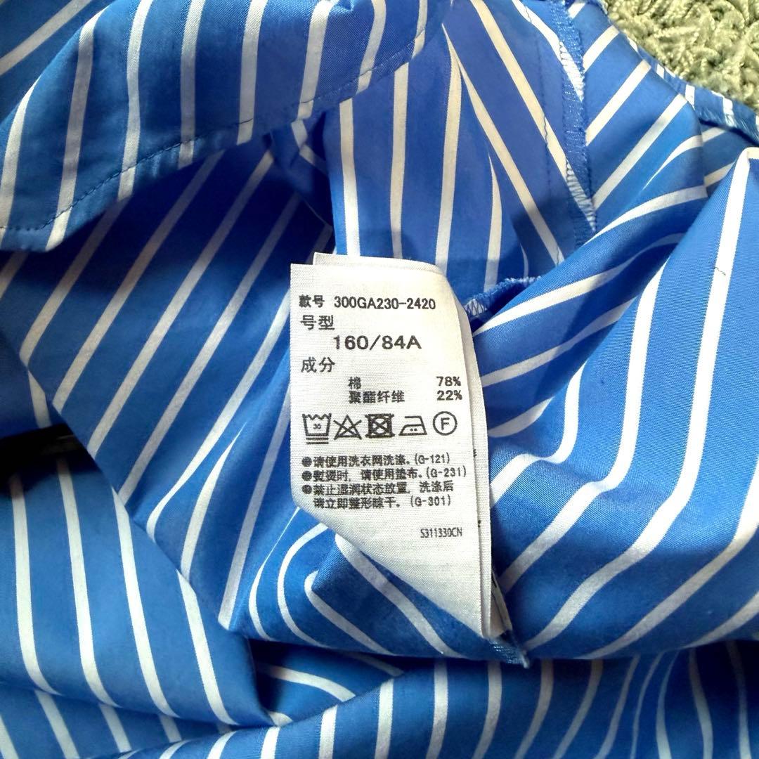 ENFÖLD 2023SS エンフォルド ストライプブラウス