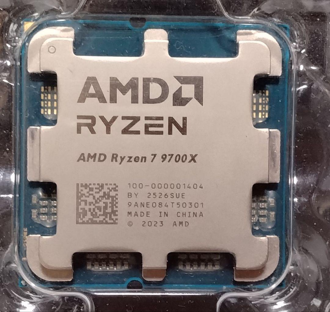 AMD Ryzen 7 9700X CPUジャンク品