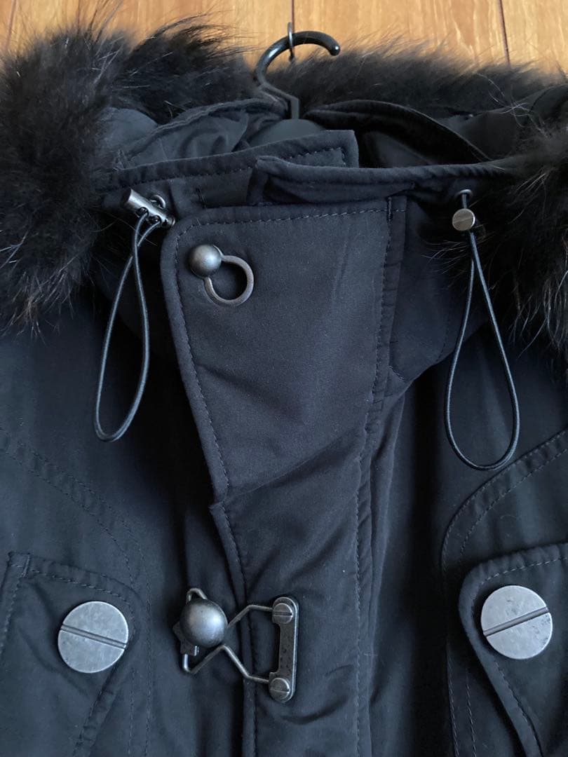 SLY スライ モッズコート ライナー付き ミリタリーコート アウター ブラック