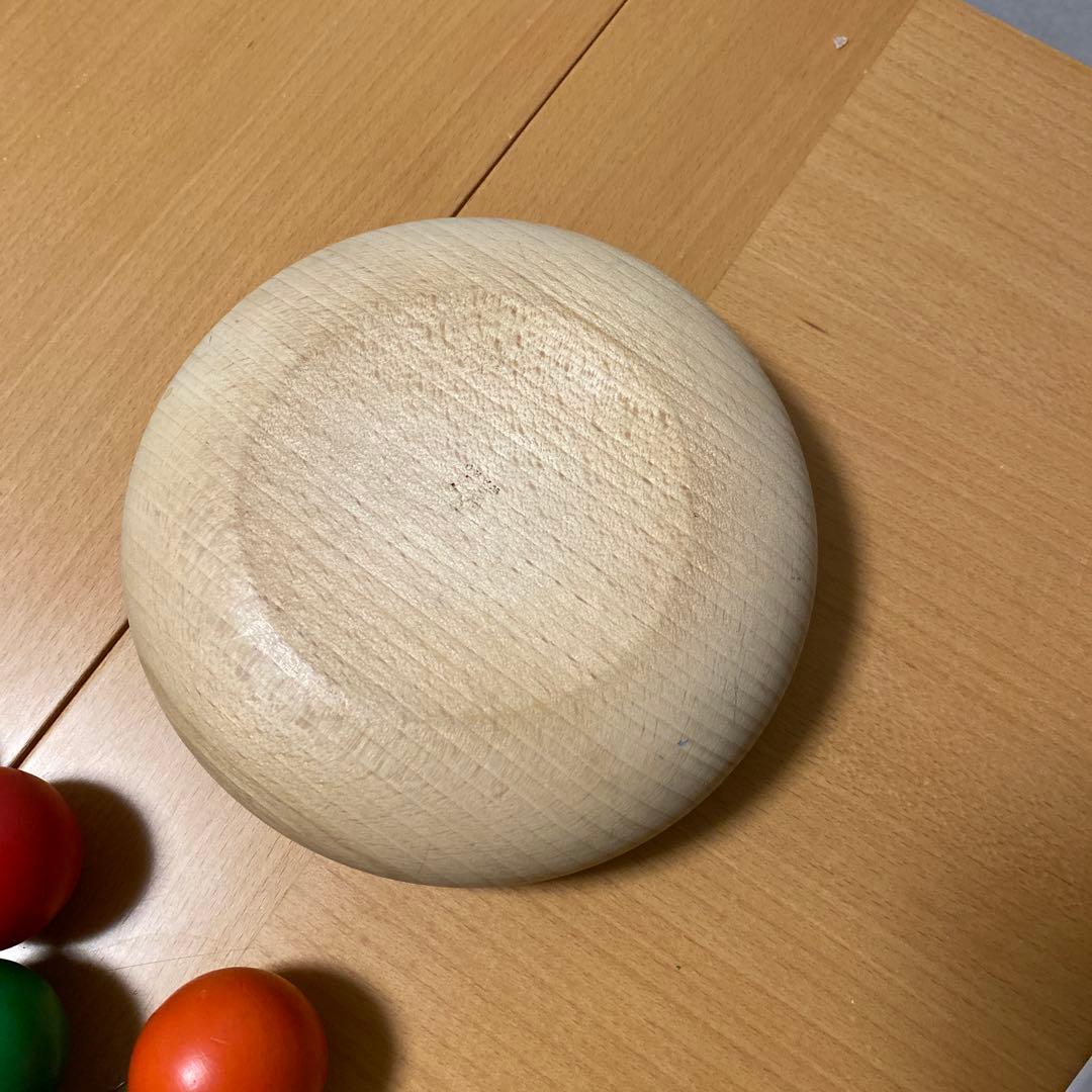 童具館　カラーボール　知育　waku　木製　ボール