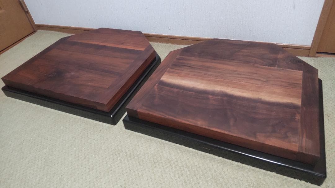 天然木無垢 オーディオボード2枚 JBL 4343 4344 ケンリックサウンド