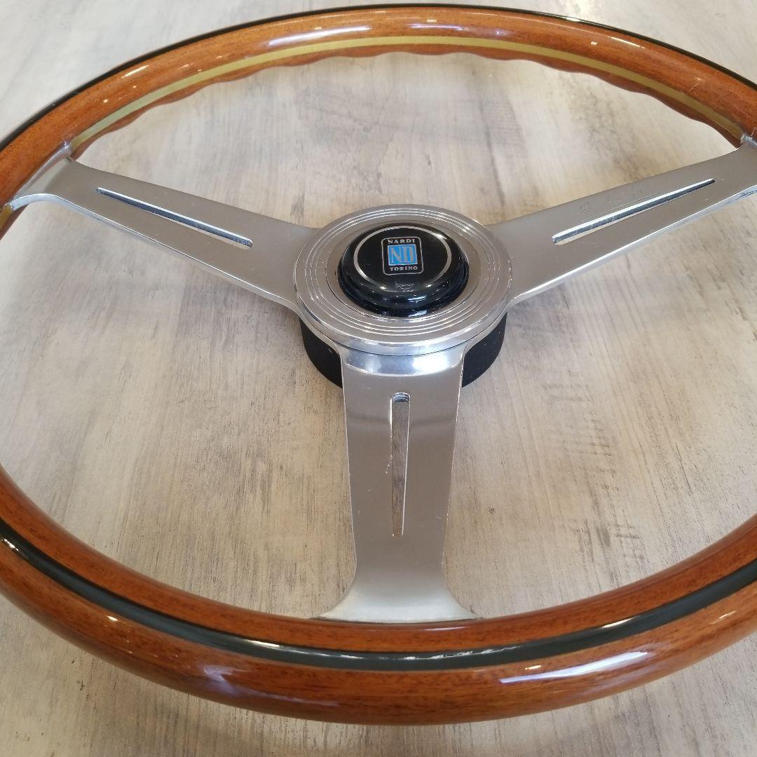 NARDI★ナルディクラシックウッドポリッシュ/当時物ヴィンテージ　37Φ
