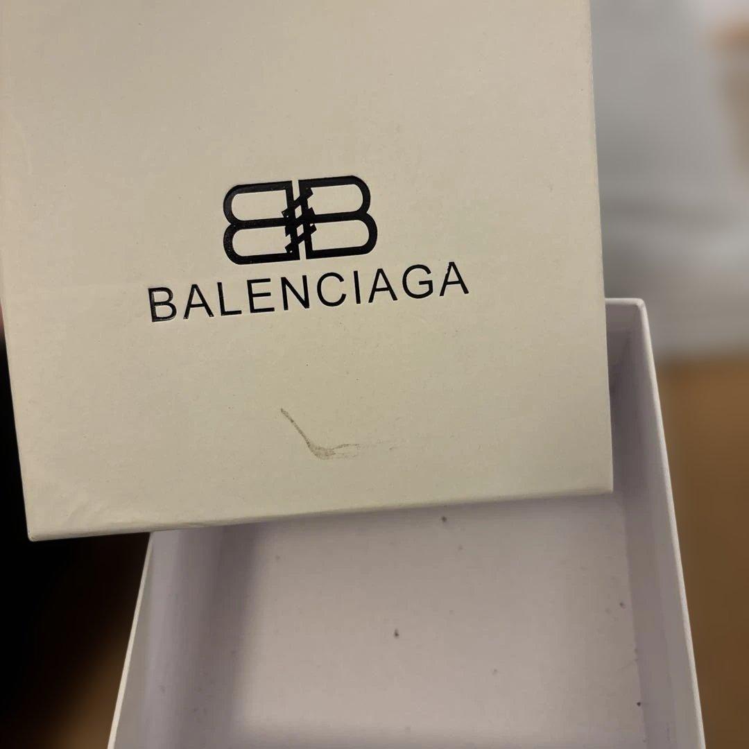 BALENCIAGA ブラック ベルト BBロゴ