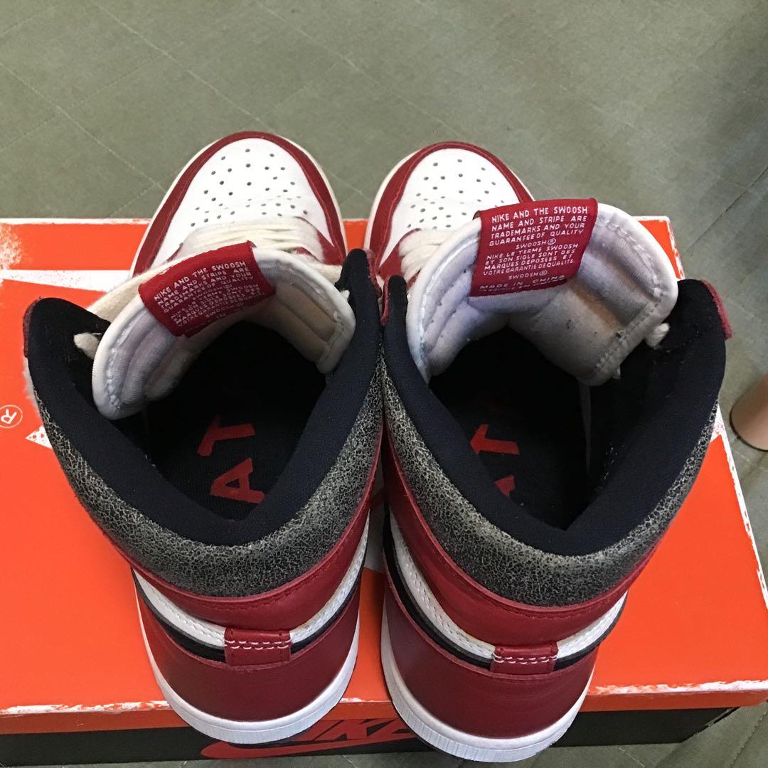 靴 AIR JORDAN 1 HIGH OG/CHICAGO/LOST&FOUND
