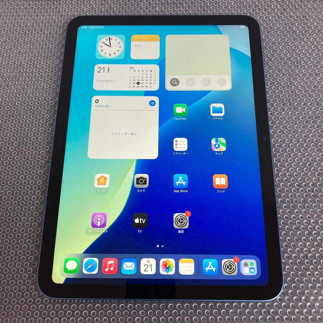 2900【早い者勝ち】電池最良好☆iPad10第10世代64GB WIFIモデル