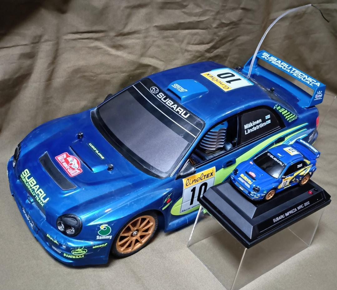 1/10 エンジンRCカー インプレッサ / 簡易清掃 / おまけ付き
